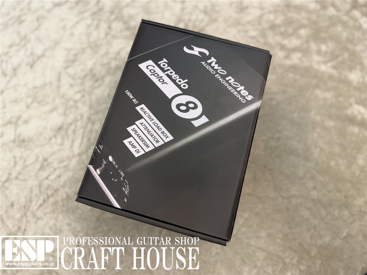 樂天商城 - 【ESP直営】【即納可能】Two Notes　Torredo Captor 8Ω［アッテネーター、DI、真空管アンプ、ロードボックス］