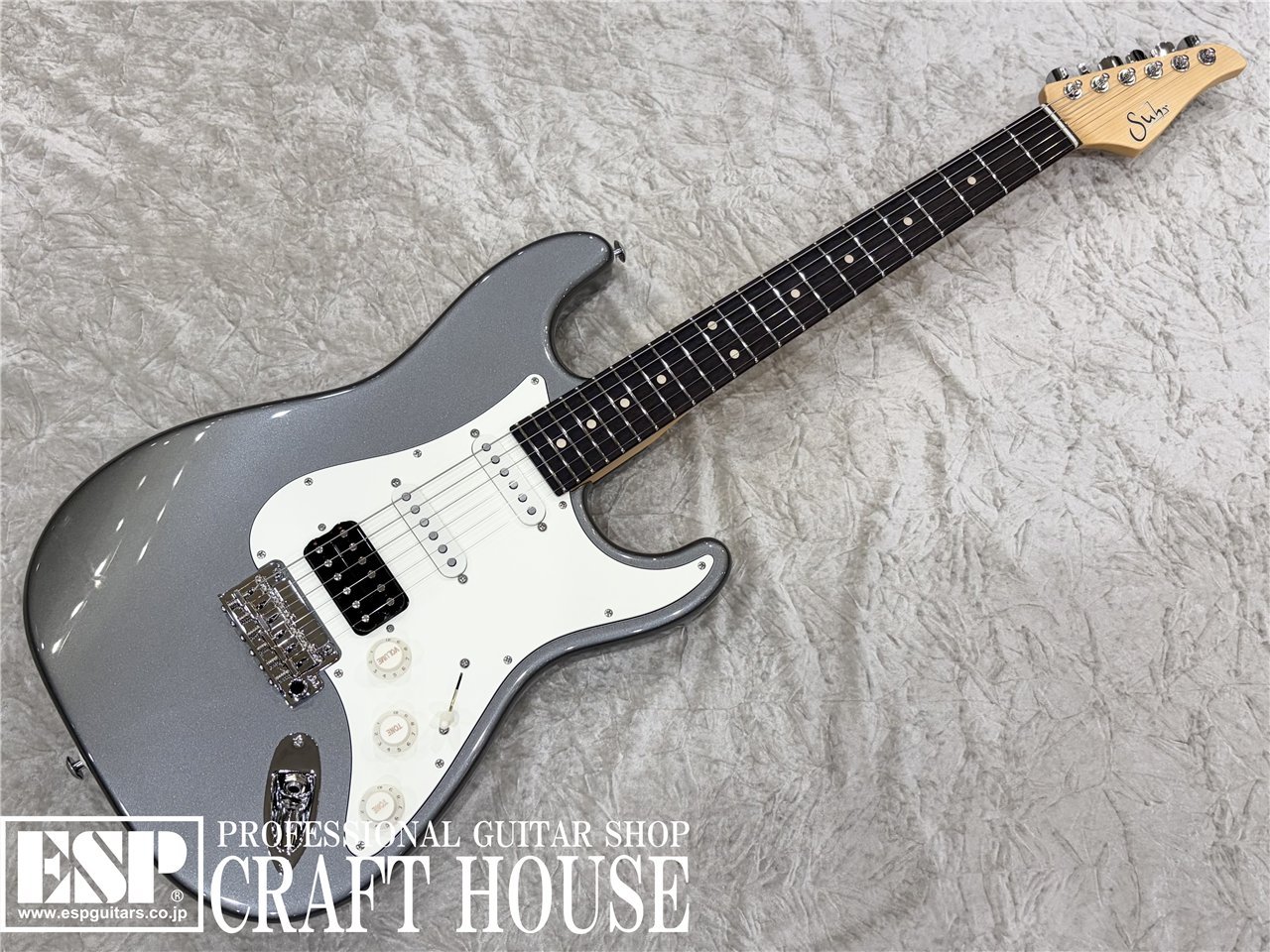 【ESP直営】【即納可能】Suhr CLASSIC S Plus / Pewter Metallic［ギター、サー、ハイエンドギター］