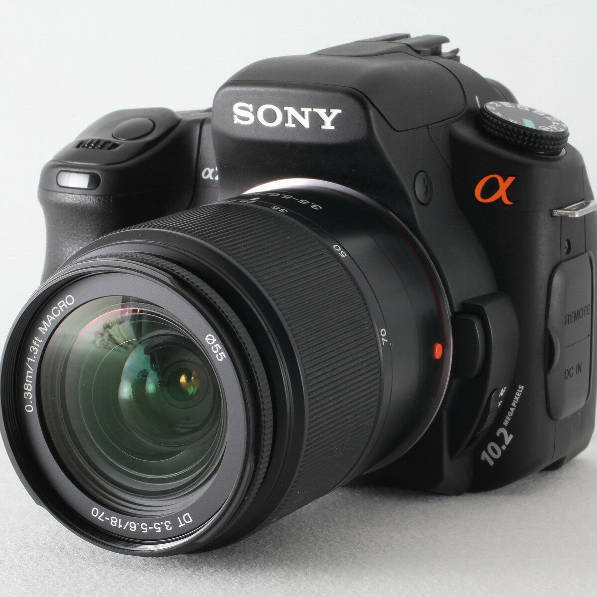 【中古】ソニー Sony α200 ズームレンズキット DSLR-A200K 付属品満載◇41902