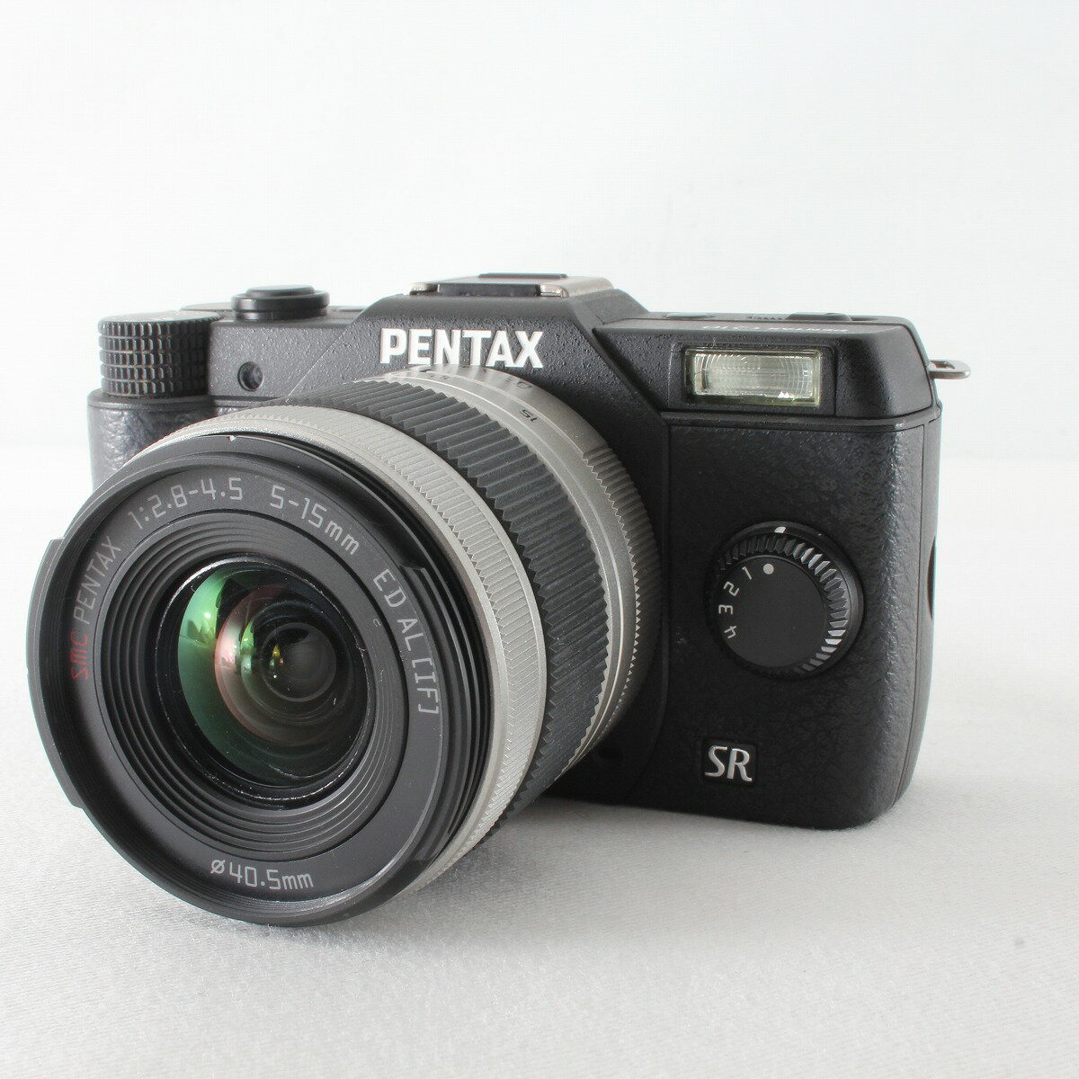 【中古】ペンタックス PENTAX Q10 ズームレンズキット ブラック 僅か3037ショット◇43731