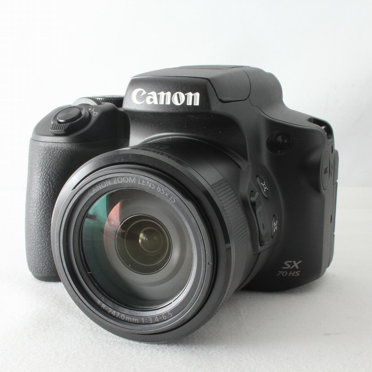 【中古】キヤノン CANON PowerShot SX70 HS ブラック ストラップ付◇43579