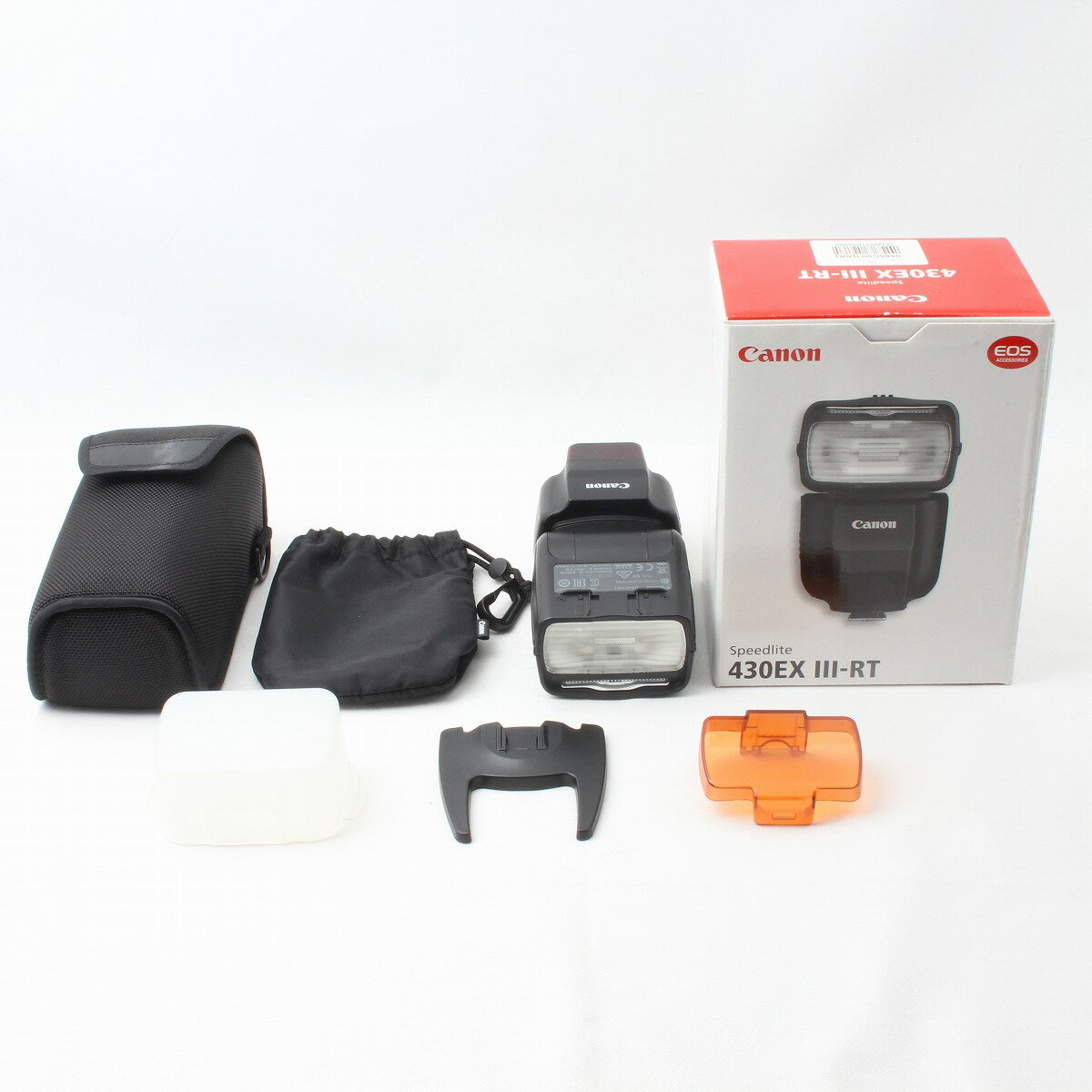 【中古】キヤノン Canon 430EX III-RT スピードライト 付属品満載 元箱◇43408