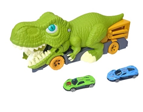恐竜 車 おもちゃ ミニカー 2台セット 3歳 4歳 5歳 6歳 子供 車おもちゃ 恐竜おもちゃ トラック 輸送車 男の子 小学生 誕生日 プレゼント 贈り物 クリスマス ギフト Esperanza エスペランサ (t-0202-01)