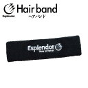 Esplendor (エスプレンダー) ヘアバンド バスケ スポーツ ジュニア キッズ 女性 バスケット刺繍 オシャレ 黒 小物 プレゼント(4)