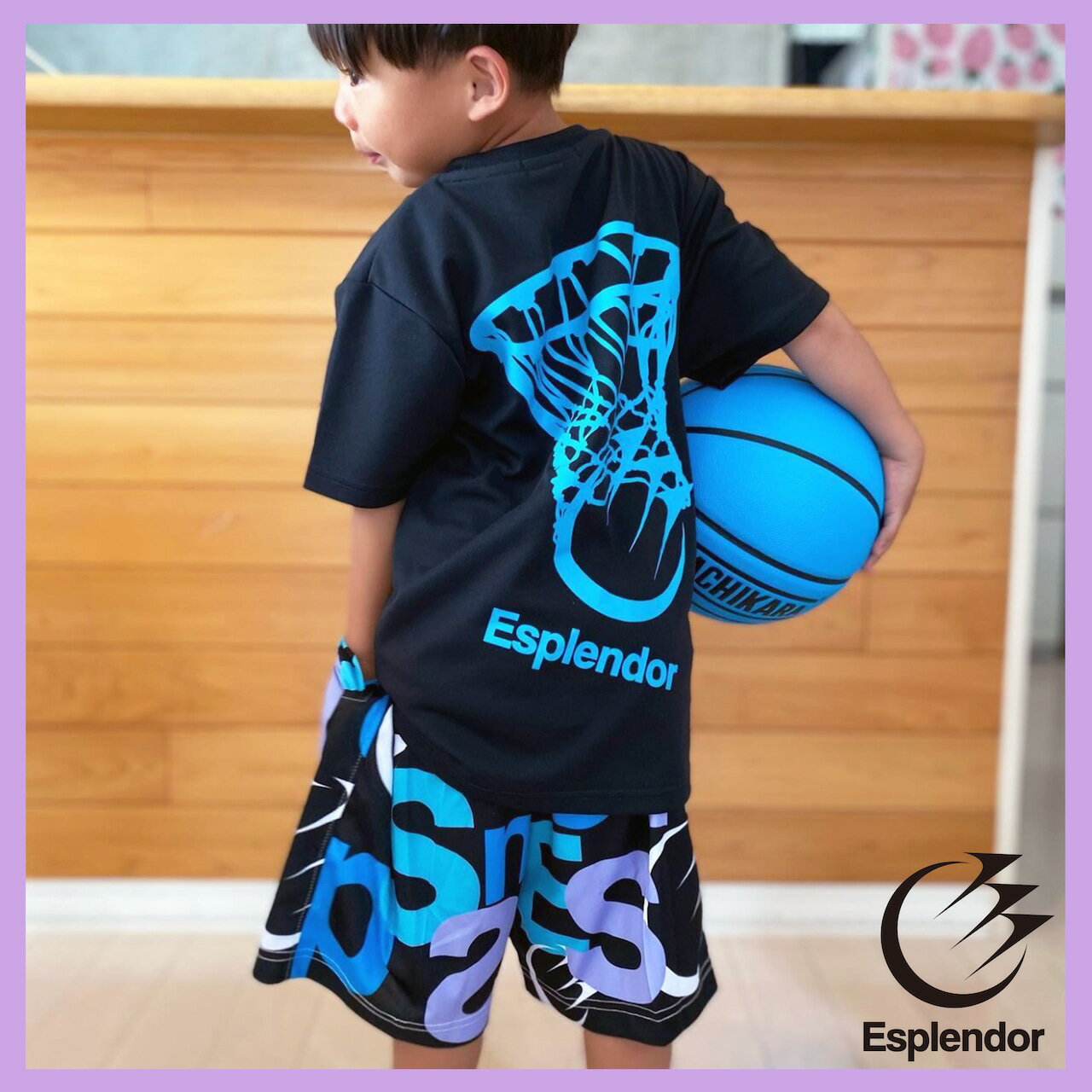 Esplendor（エスプレンダー）　エスプレロゴバスパン　 バスケ　パンツ　バスケウ...