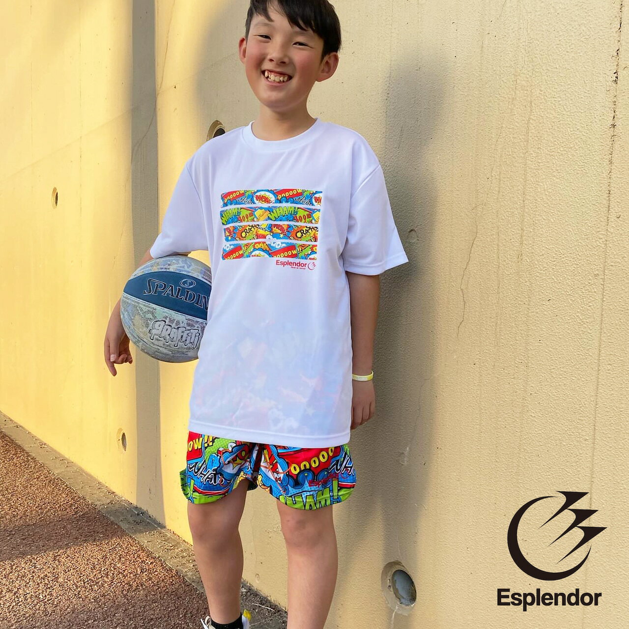 Esplendor（エスプレンダー）　ショート丈　アメコミ バスパン　 バスケ　パンツ　...