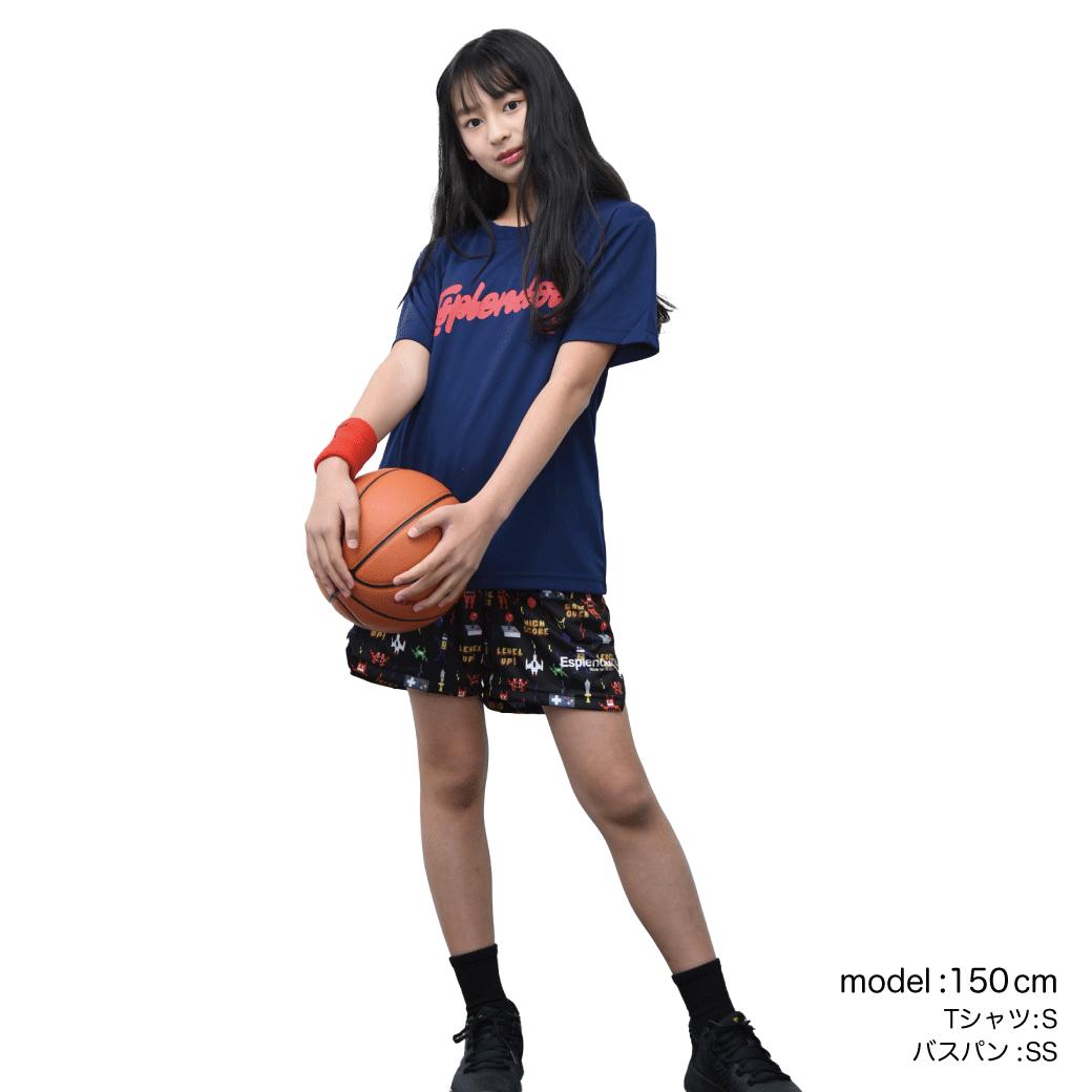 Esplendor ゲーム バスパン バスケ パンツ ウェア 黒 かっこいい キッズ 大人 男の...