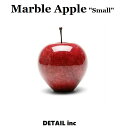 Marble Apple Small オブジェ 大理石 北欧 おしゃれ インテリア 置物 リンゴ かわいい レッド グリーン ブラウン ホワイト ストライプ