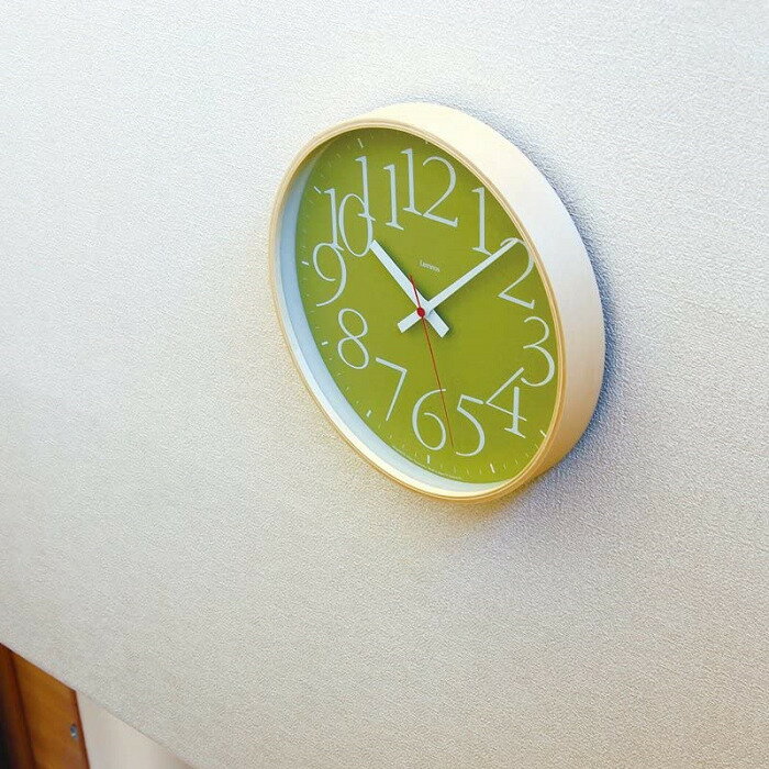 lemnos レムノス おしゃれ時計AY clock RC 電波時計 壁掛け時計 AY14-10 エーワイクロック アールシー 北欧 掛け時計 スイープムーブメント 静音 シンプル オシャレ かわいい ナチュラル 木製 新生活 オシャレ