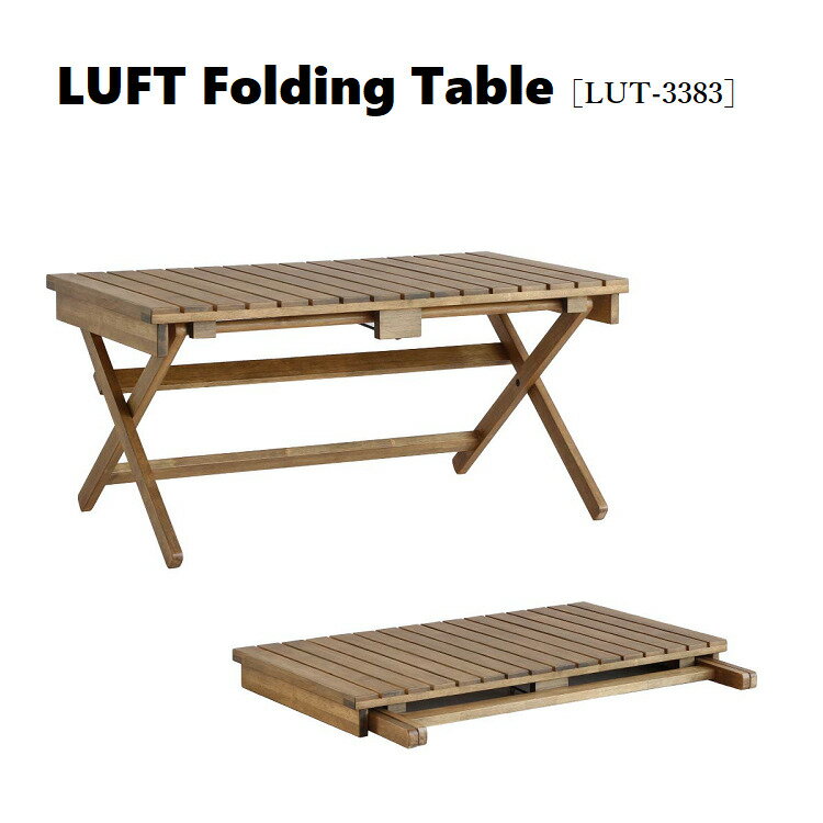 yzyiztH[fBOe[u LUFT Folding Table Be[Wi` LUT3383VNA s@sƋ ysz