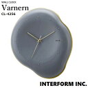 INTERFORM インターフォルム Varnern ヴェーネルン 掛時計 CL-4256 音がしない スイープムーブメント 掛時計 掛け時計 ウォールクロック 壁掛け時計