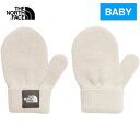 ★セールsale 10％OFF★ザ・ノース・フェイス ノースフェイス ベビー ミトン ニットミット Baby Knit Mitt サンドストーン NNB62334 SS キッズ 子供 手袋 冬 男の子 女の子 てぶくろ