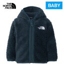 ザ・ノース・フェイス ノースフェイス ベビー ジャンパー シェルパフリースフーディ B Sherpa Fleece Hoodie アーバンネイビー NAB72307 UN 上着 アウター 静電ケア 記名ラベル付き ロゴ