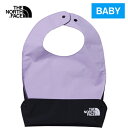 ザ・ノース・フェイス ノースフェイス ベビー スタイ コンパクトヤミービブ Baby Compact Yummy Bib ラベンダー NNB72315 LA