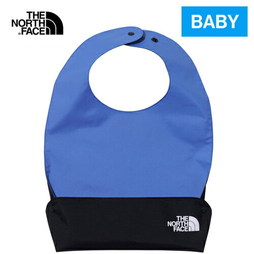 ザ・ノース・フェイス ノースフェイス ベビー スタイ コンパクトヤミービブ Baby Compact Yummy Bib オプティックブルー NNB72315 OB お食事エプロン 食べこぼし 離乳食 掴み食べ ベビーエプロン 保育園 男の子 女の子 赤ちゃん おしゃれ 子供用 幼児 ベビー用品