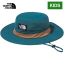 ザ・ノース・フェイス ノースフェイス キッズ 帽子 ホライズンハット Kids Horizon Hat アトランティックディープグリーン NNJ02312 AE 登山 トレッキング キャンプ 釣り 旅行 トラベル アウトドア