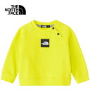 ザ・ノース・フェイス ノースフェイス ベビー トレーナー スウェットロゴクルー B Sweat Logo Crew サルファースプリンググリーン NTB62361 SS