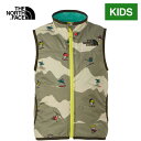 ザ ノース フェイス ノースフェイス キッズ ジャケット トドラーノベルティリバーシブルコージーベスト T Novelty Reversible Cozy Vest スノーイエティ NYJ82349 SY 裏ファー ブルゾン 子ども服 子供服 男の子 女の子 カジュアル アウター 秋冬 防寒着