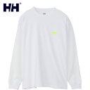 ヘリーハンセン Tシャツ メンズ ヘリーハンセン HELLY HANSEN メンズ 長袖Tシャツ ロングスリーブエルボープリントティー L/S Elbow Print Tee フラッシュイエロー HH32383 FY