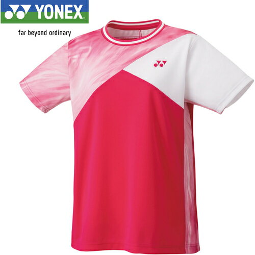 ヨネックス YONEX レディース ウィメンズゲームシャツ レギュラー ブライトピンク 20736 122