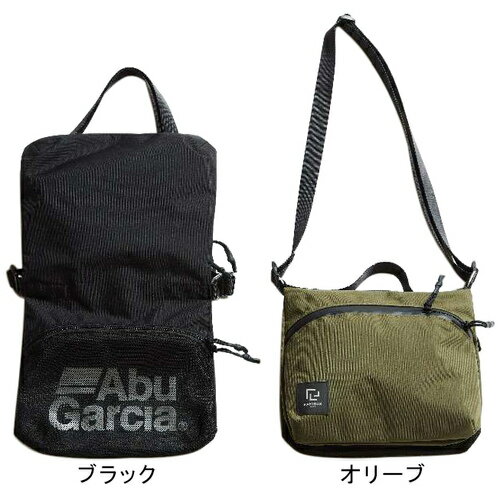 アブ・ガルシア Abu Garcia ダブルフラップサコッシュ（アブガルシア×ラミダス） DOUBLE FLAP SACOCHE（ABU×RAMIDAS） 22CAB-026