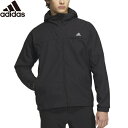 アディダス adidas メンズ M MH ハッスイウィンドジャケット ブラック IEH98 IK7347