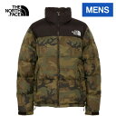 ザ ノース フェイス ノースフェイス メンズ ノベルティーヌプシジャケット Novelty Nuptse Jacket TNFカモ ND92336 TF ダウンジャケット ダウン フェザー ナイロン 撥水 迷彩 カモフラ Tアウトドア ロゴ 刺繍 切替 ジャケット アウター