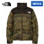 ザ・ノース・フェイス ノースフェイス メンズ ノベルティーヌプシジャケット Novelty Nuptse Jacket TNFカモ ND92336 TF ダウンジャケット ダウン フェザー ナイロン 撥水 迷彩 カモフラ Tアウトドア ロゴ 刺繍 切替 ジャケット アウター