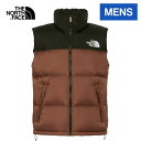 ザ・ノース・フェイス アウトドアウェア メンズ ザ・ノース・フェイス ノースフェイス メンズ ジャケット ヌプシベスト Nuptse Vest カプチーノ ND92338 CA 防寒 防寒着 アウター ノースリーブ ブランド outdoor 極暖 キャンプ アウトドア 秋冬 春 防寒ウェア