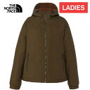 ザ ノース フェイス ノースフェイス レディース コンパクトノマドジャケット Compact Nomad Jacket スレートブラウン×カプチーノ NPW72330 SC ジャケット アウター 中綿 長袖 冬