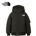 楽天YOCABITO　楽天市場店ザ・ノース・フェイス ノースフェイス キッズ ウィンターボンバージャケット Winter Bomber Jacket ブラック NYJ82309 K フードが外せる 中綿ボア ブルゾン 男の子 女の子 子供服 ブランド アウター ジャンパー ブルゾン 冬物