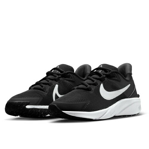 ナイキ NIKE キッズ ランニングシューズ スター ランナー 4 NN GS ブラック/ホワイト DX7615 001 ナイキ NIKE キッズ ランニングシューズ スター ランナー 4 NN GS ブラック/ホワイト DX7615 001