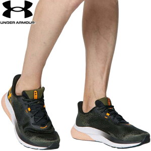 ☆スクイズボトルプレゼント☆ ★4/19-4/24 500円OFFクーポン★ ★セールsale 27～31％OFF★ アンダーアーマー UNDER ARMOUR メンズ ランニングシューズ ホバー タービュランス2 ワイド ブラック/マリンODグリーン 3026876 002