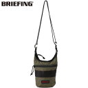 ブリーフィング BRIEFING ポーチ デイトリッパー ミニ SL DAY TRIPPER MINI SL オリーブ BRA223L09067001