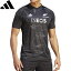アディダス adidas メンズ オールブラックス ラグビー パフォーマンス Tシャツ ブラック NDU61 HZ4506