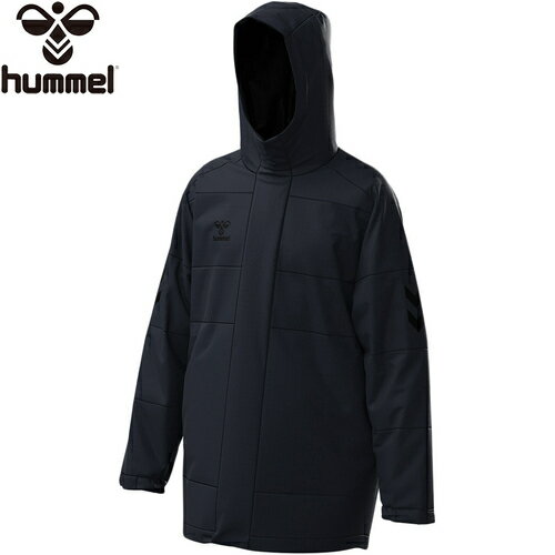 ヒュンメル hummel メンズ レディース 中綿ハーフコート インディゴネイビー HAW8106 71