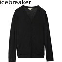 ACXu[J[ icebreaker Y fB[X U m 150 J[fBK U MERINO 150 CARDIGAN ubN IT52370 K