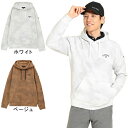 キャロウェイ ★セールsale 33％OFF★ キャロウェイアパレル Callaway Apparel メンズ ゴルフウェア カモフラ柄プリントハーフゲージスウェットパーカー C23217103