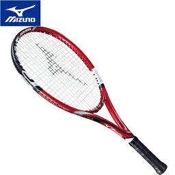 ミズノ MIZUNO キッズ 硬式テニス ラケット Fエアロ 25 ストリング張り上げ レッド 63JTH708 62