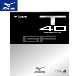 ミズノ MIZUNO 卓球ラバー GF T40 レッド 83JRT540 62