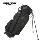 ブリーフィング BRIEFING スタンドキャディバッグ CR-9 ブラック BRG233D01 BLACK