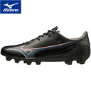 ミズノ MIZUNO メンズ レディース サッカー スパイク アルファ セレクト α SELECT ブラック×レッド×ブルー P1GA2365 01