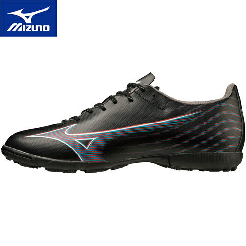 ミズノ MIZUNO メンズ レディース サッカー トレーニングシューズ アルファ セレクト AS α SELECT AS ブラック×レッド×ブルー P1GD2365 01