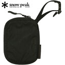 スノーピーク snowpeak 財布 アクティブ スリング ウォレット Active Sling Wallet ブラック AC-21AU418R BK