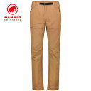 マムート MAMMUT メンズ ロングパンツ ヤドキン 2.0 SO パンツ AF Yadkin 2.0 SO Pants AF Men ダークサンド 1021-01230 7494