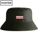 n^[ HUNTER Y fB[X oCYh C oPbg nbg RUBBERISED RAIN BUCKET HAT _[NI[u HR10052 DOV