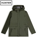 n^[ HUNTER fB[X CEFA CgEFCg EH[^[v[t C WPbg RAIN JACKET _[NI[u WRO1400WAP DOV