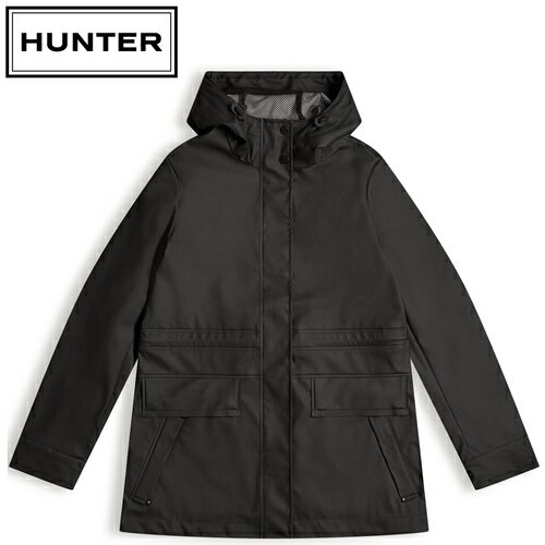 ハンター HUNTER レディース レインウェア ライトウェイト ウォータープルーフ レイン ジャケット RAIN JACKET ハンターブラック WRO1400WAP HUB