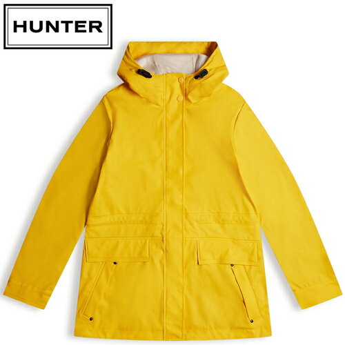 ハンター HUNTER レディース レインウェア ライトウェイト ウォータープルーフ レイン ジャケット RAIN JACKET イエロー WRO1400WAP RYL