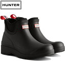 ハンター HUNTER レディース レインシューズ プレイ ネオプレン チェルシー ブーツ PLAY CHELSEA NEOPRENE BOOT ブラック WFS3020RMA BLK